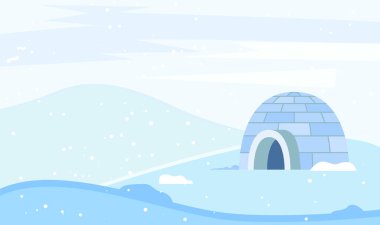 Kuzey Halkı İçin Igloo Binası, Doğa Konutları