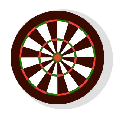 Çember Simgesi, Dartboard İşareti, Parti Vektörü