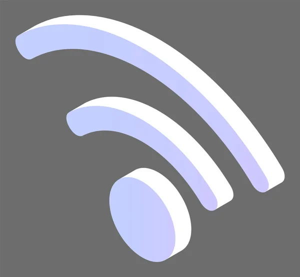 Wifi Logotype, Draadloze communicatie, Webvector — Stockvector