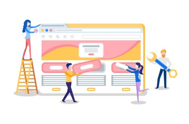 Web Sitesi Oluşturma, Tarayıcı Sekmesi ve Çevrimiçi Sayfa
