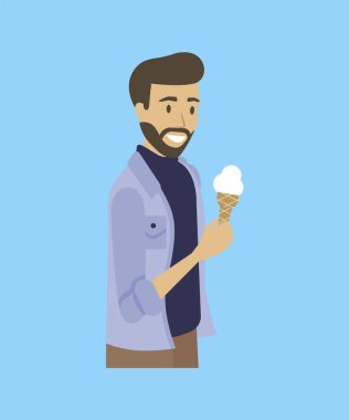 Dondurmalı Sakallı Adam Karikatürcü Adam