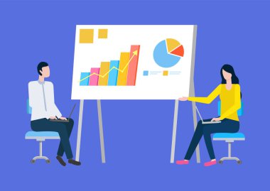 Bilgi İstatistikleri Sunumlu Whiteboard