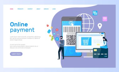 Çevrimiçi Ödeme Web Sayfası, Bilgisayar ve Akıllı Telefon