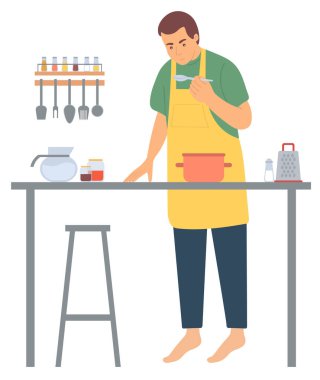 Erkek Aşçılığı, Mutfak Dekorasyonu, Hobi Vektörü