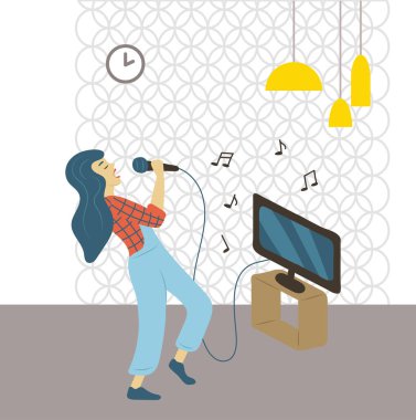 Singing Woman, Vocalist Hobby of Lady Pastime