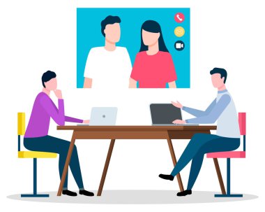 Family Consultation via Video Channels Clients Call