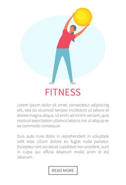 Fitness çalışma dışarı kadın, esneklik egzersiz