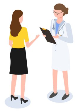 Doktor Notlar Veren Hasta Randevusu
