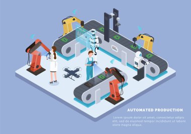 Robot Mekanizmalı Otomatik Üretim