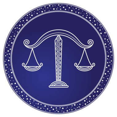 Libra Zodiac Sign, Design of Astrological Symbol