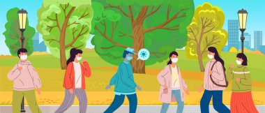 Virüslü adam virüsü halk parkına, kalabalığa yaydı, virüs taşıyıcısı kendini izole etmeyi bıraktı.