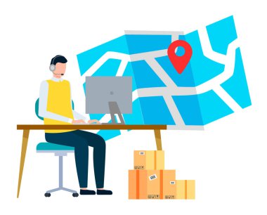 Uluslararası Nakliye, Postanede Erkek Çalışması