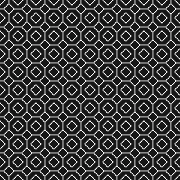 Naadloze achthoekige Weave patroon textuur achtergrond — Stockvector