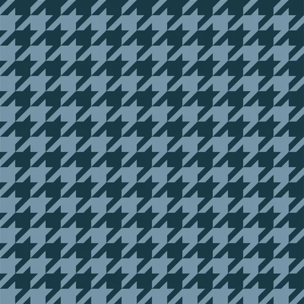 Dent de poule sans couture motif en bleu gris. Image vectorielle . — Image vectorielle