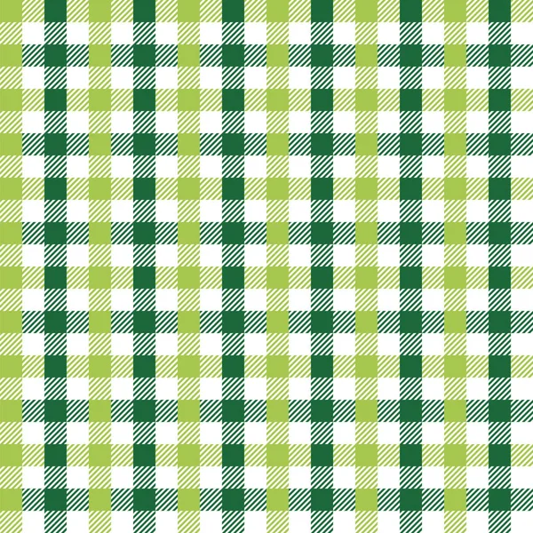 Seamless Natale Gingham Pattern — Vettoriale Stock