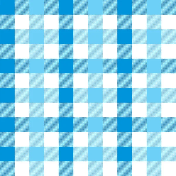 Безшовные обои Blue Gingham Pattern — стоковый вектор