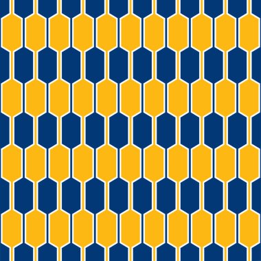 Sorunsuz bağlantılı altıgen petek doku. Geometrik soyut desen.