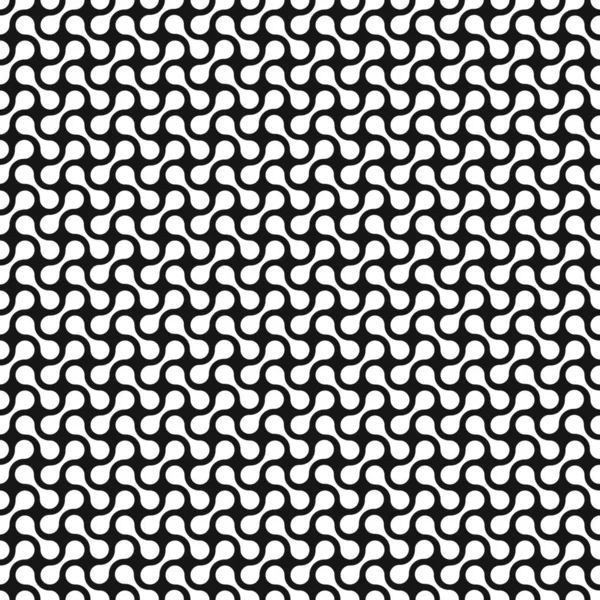 Seamless abstract interlocking pattern — Stock Vector