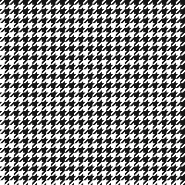 Seamless houndstooth pattern. Vector image — Stock Vector