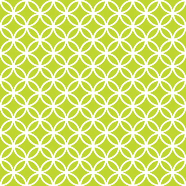 Seamless kesişen kireç yeşil daire Modeli