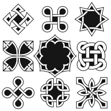 Düzenlenebilir Vektör formatında Celtic Knot topluluğu