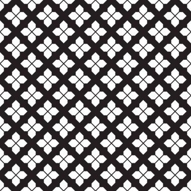 Dikişsiz vintage geometrik desen