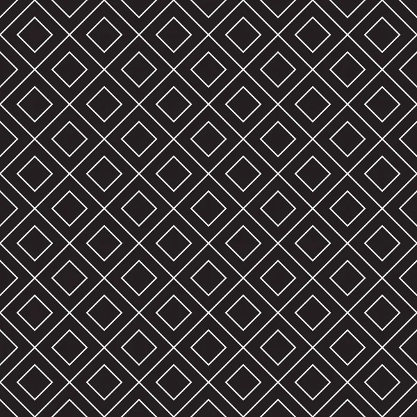 シームレスな幾何学的なチェック パターン背景 — ストックベクタ