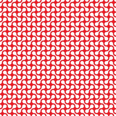 Dikişsiz kırmızı soyut birbirine desen
