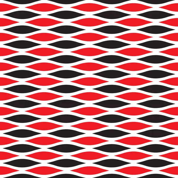 Sömlös abstrakt våg rippel väva mönster bakgrund — Stock vektor