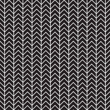 Sorunsuz Art Deco Chevron desen