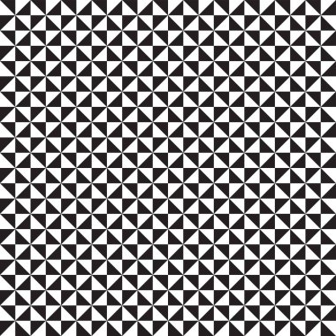 Printseamless geometrik üçgen desen arka plan
