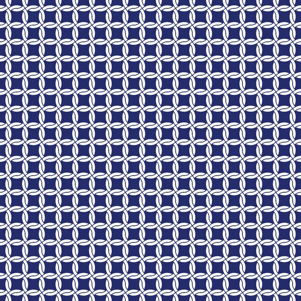 Sans couture chaîne vectorielle lien cercle motif fond — Image vectorielle