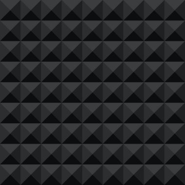 Sorunsuz siyah soyut geometrik karanlık gölge tarafı desen