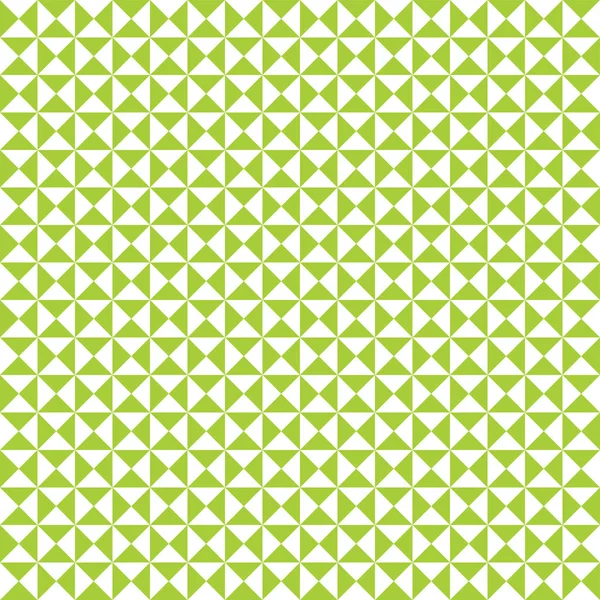Senza soluzione di continuità calce verde geometrico triangolo di sfondo — Vettoriale Stock
