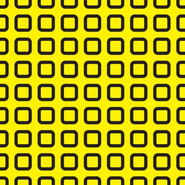 Dikişsiz yuvarlak geometrik kare desen arka plan