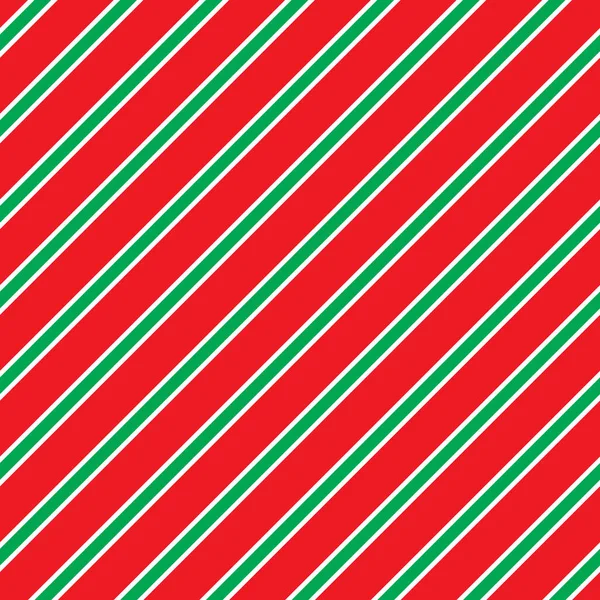 Seamless Christmas Stripe Pattern. Ideal for Christmas gift wrapping paper. — Stock Vector