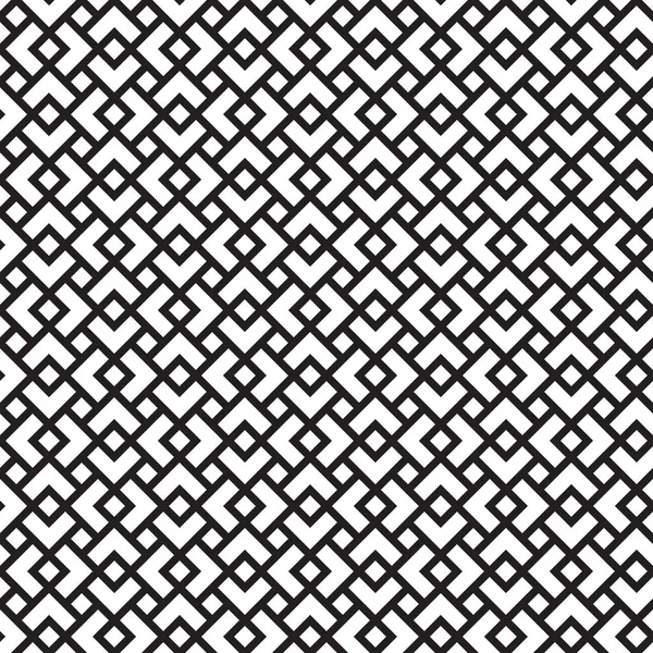 Seamless geometric art deco overlap pattern background — Stock Vector