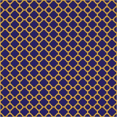 Sorunsuz Vintage geometrik kafes desen