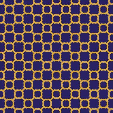 Sorunsuz Vintage geometrik kafes desen