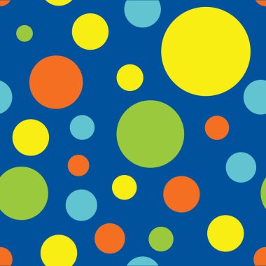 Renkli lekeli ile Seamless Modeli