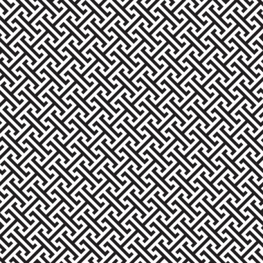 Dikişsiz Yunan anahtar geometrik desen arka plan