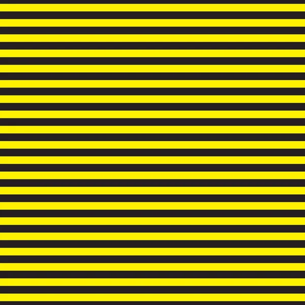 シームレスな抽象的な黒と黄色のストライプ状背景 — ストックベクタ