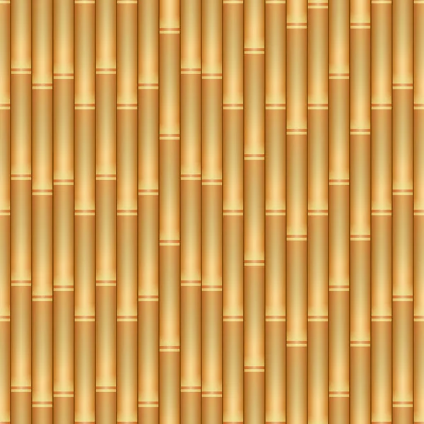Vieux motif de bambou sans couture texture arrière-plan — Image vectorielle
