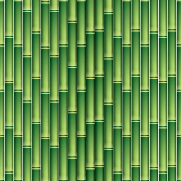シームレスな竹テクスチャ パターン背景 — ストックベクタ