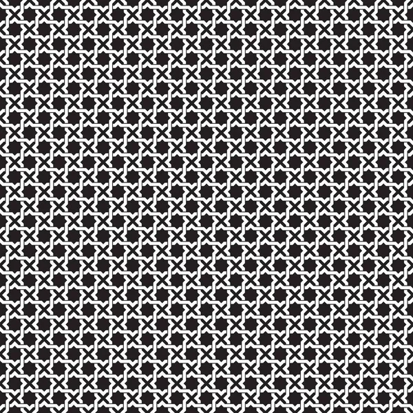 シームレスな連動ビンテージ ベクトルの幾何学的なパターンの背景 — ストックベクタ