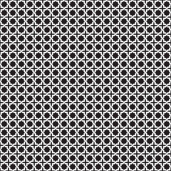 Naadloze elkaar grijpende geometrische vintage vector patroon achtergrond — Stockvector