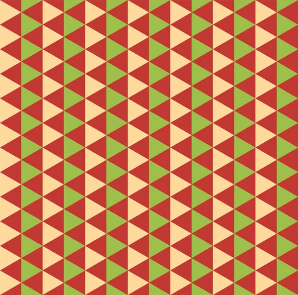 Fondo de patrón de triángulo negro, rojo y blanco sin costuras — Vector de stock