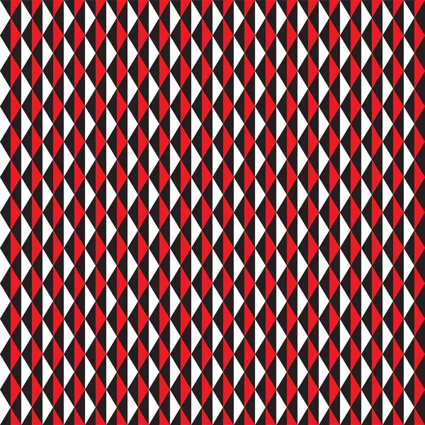 Sorunsuz siyah, kırmızı ve beyaz üçgen desen arka plan