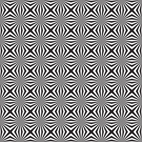 Seamless Art Optical Illusion Pattern Background — Stock Vector