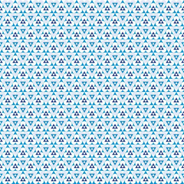 Бесшовный Абстрактный Сине Белый Геометрический Треугольник Фон Рисунка Круга — стоковый вектор